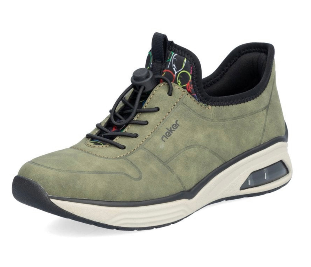 M5651-54 LADIES GREEN SHOES