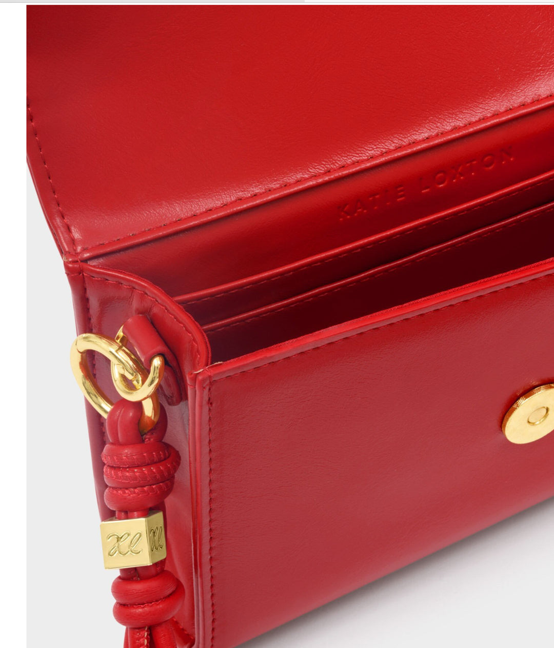 ARDEN BRAIDED MINI BAG | RED