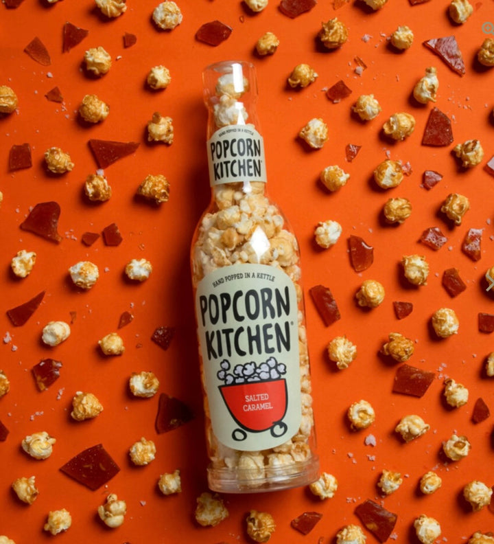 POPCORN KITCHEN SALTED CARAMEL GIFT BOTTLE 70G