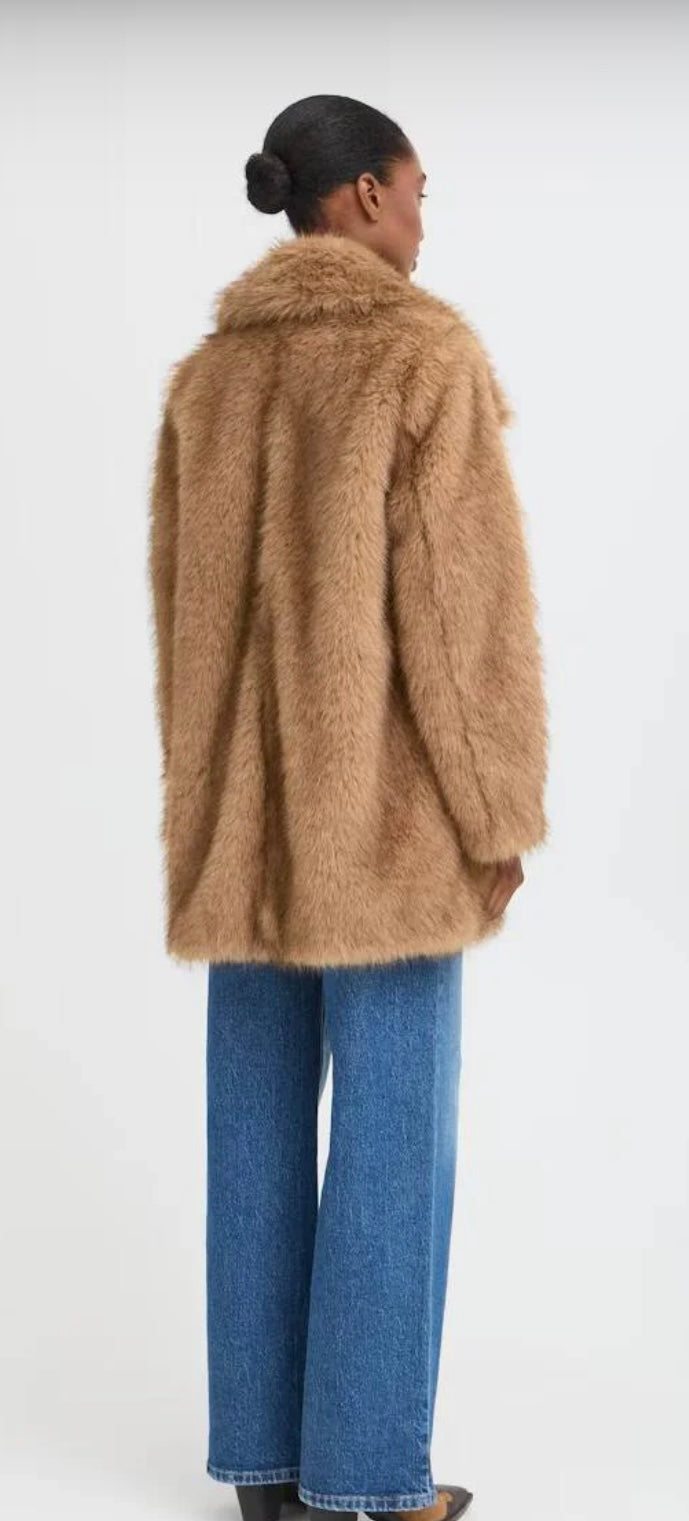 AKAJA COAT TIGER’S EYE MELANGE