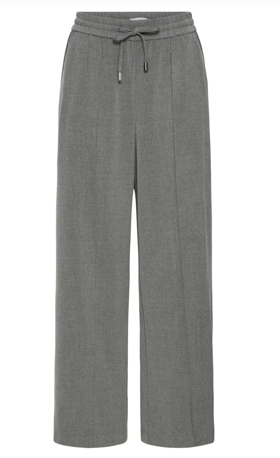 ENCORE TROUSERS MID GREY MELANGE
