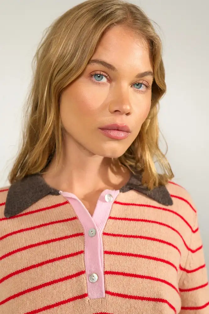 NULUCINDA Stripe Pullover