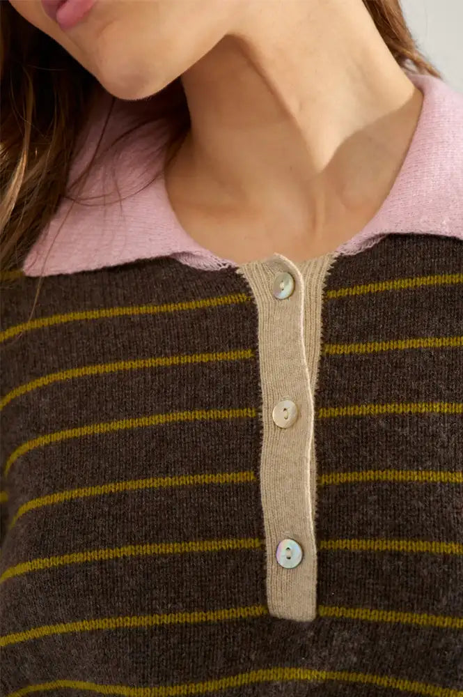 NULUCINDA Stripe Pullover