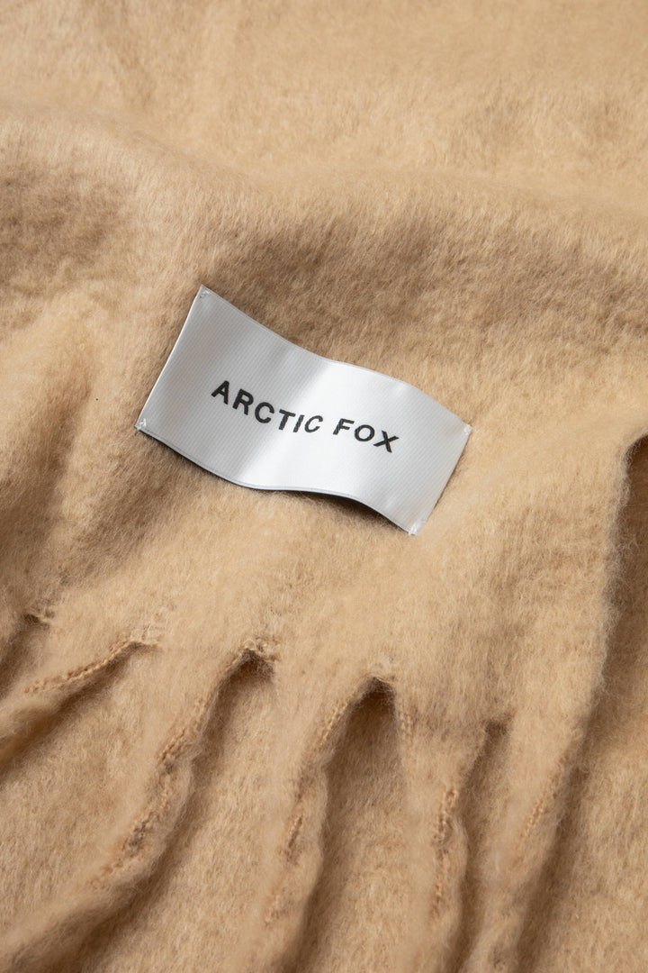 The Reykjavik Scarf - 100% Recycled - Beige - AW23