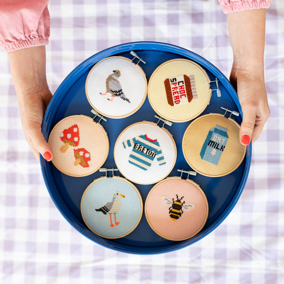 Beginner Bumble Bee Cross Stitch Kit