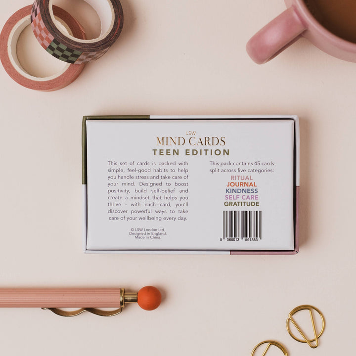 Mind Cards: Teen Edition | Mindfulness Gratitude Self Care