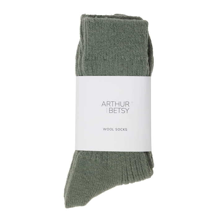 Wool socks - Nordic pine, Green socks