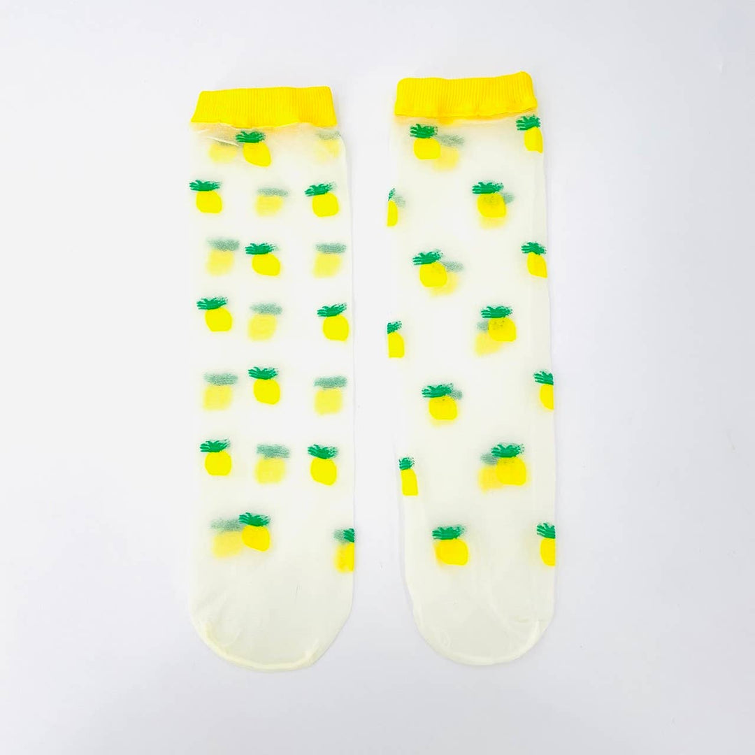 Clémence - Fruit spring socks - ANANAS