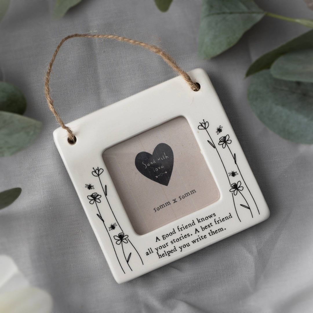 Send With Love 'Best Friends' Mini Ceramic Photo Frame