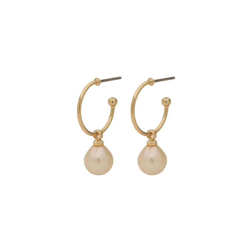 EILA PEARL GOLD EARRINGS