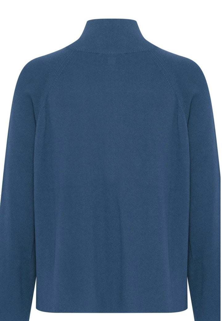 MMORLA HALF ZIP JUMPER NAVY BLAZER