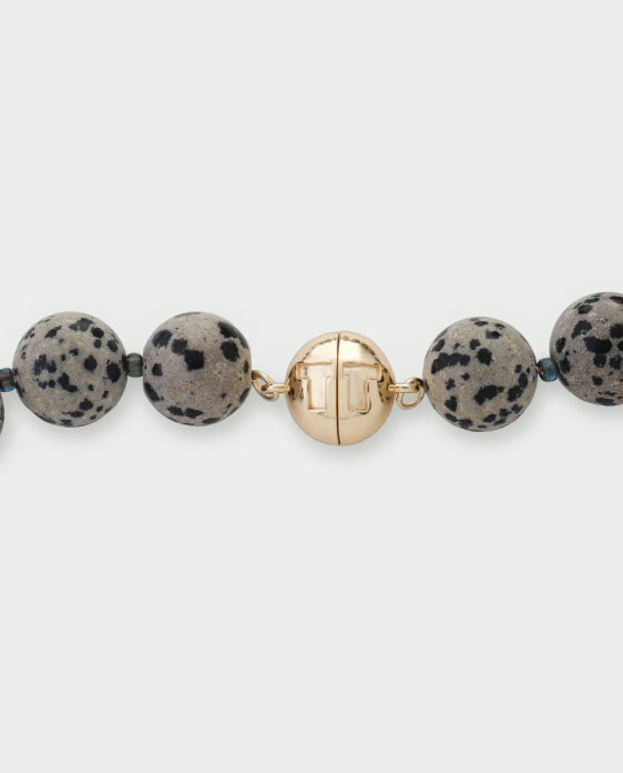 JASPER SMALL BEADED NECKLACE