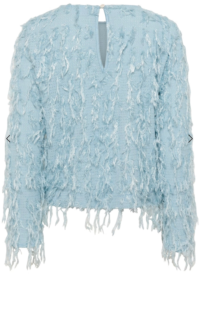 NINETTE SZ BLOUSE STERLING BLUE