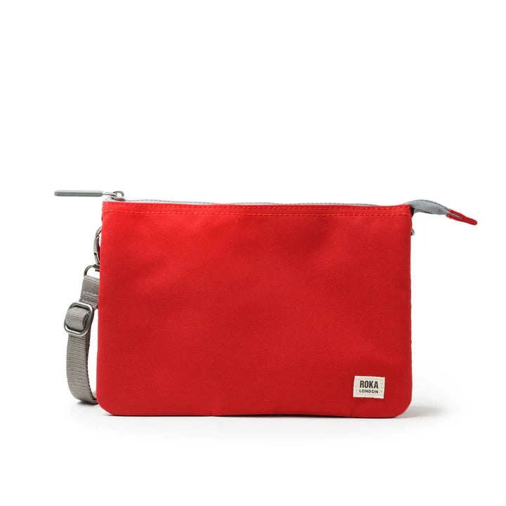 CARNABY MARS RED RECYCLED CANVAS XL CROSSBODY BAG