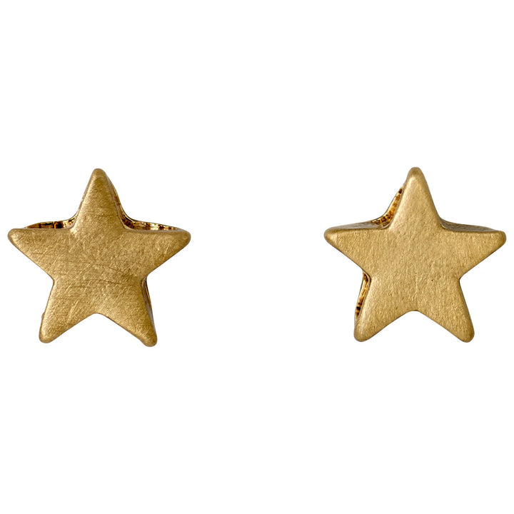 AVA GOLD STAR EARRINGS