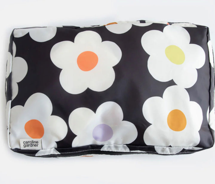 MULTI FLOWER CHECK SET OF 3 PACKING CUBES