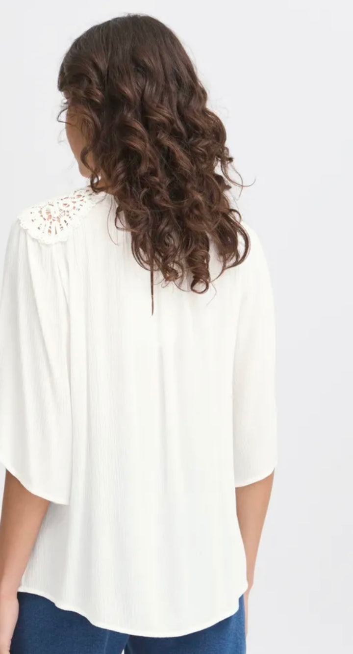 VANI BLOUSE WHISPER WHITE