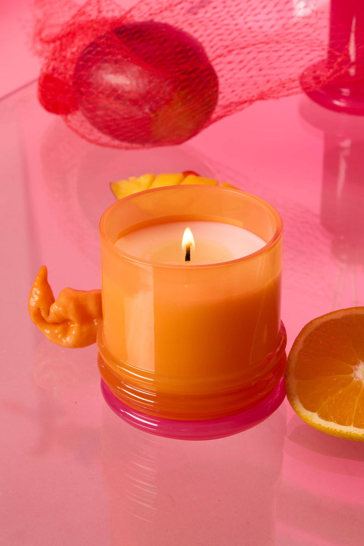 Paddywax Stack Glass Candle Orange - Infrared Mango