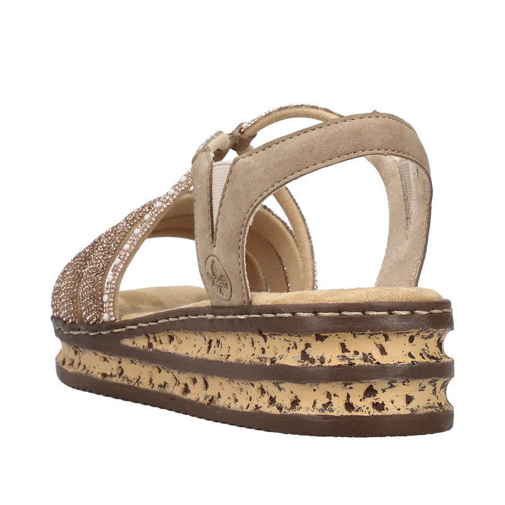Rieker Comfort Ladies Sandals 62977-90