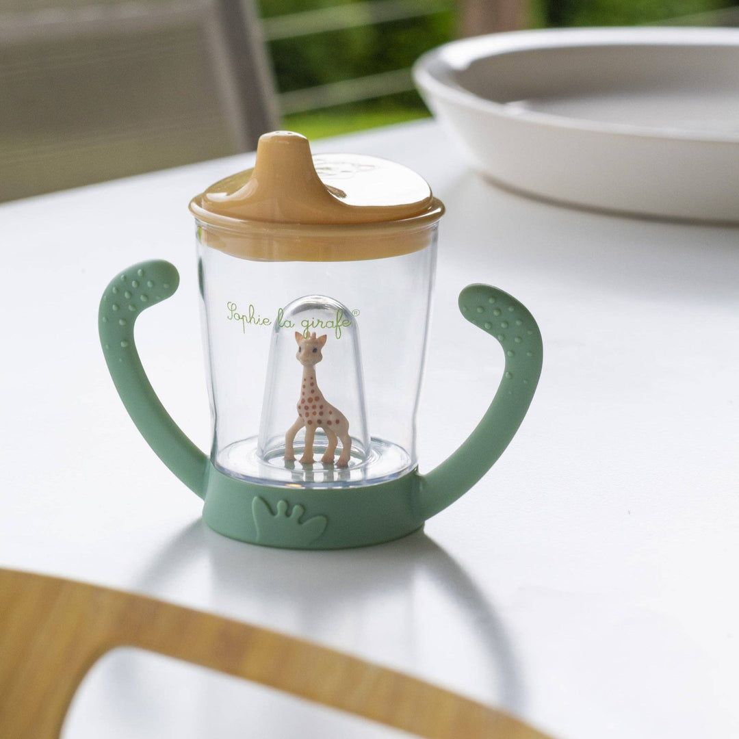 Sophie la girafe® and non-spill cup