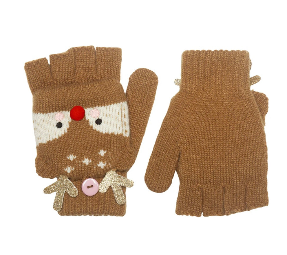 LITTLE REINDEER KNITTED GLOVES