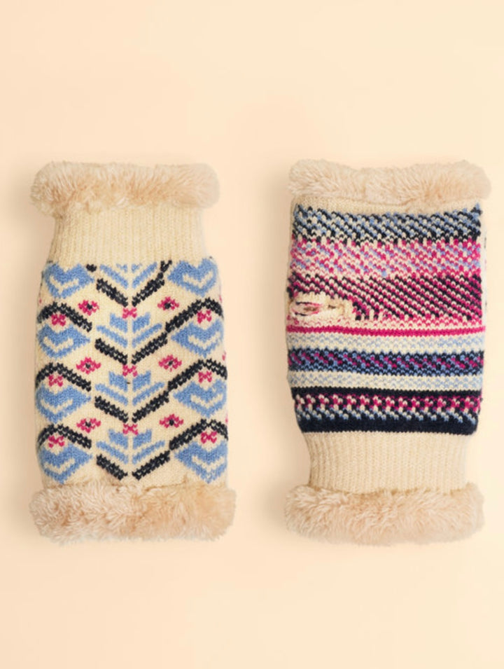 KRISTI WRIST WARMERS CREAM