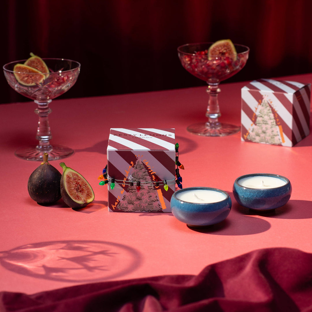 Sparkle Season: Cracking Christmas Tea Lights (Box of 2) - Fireside