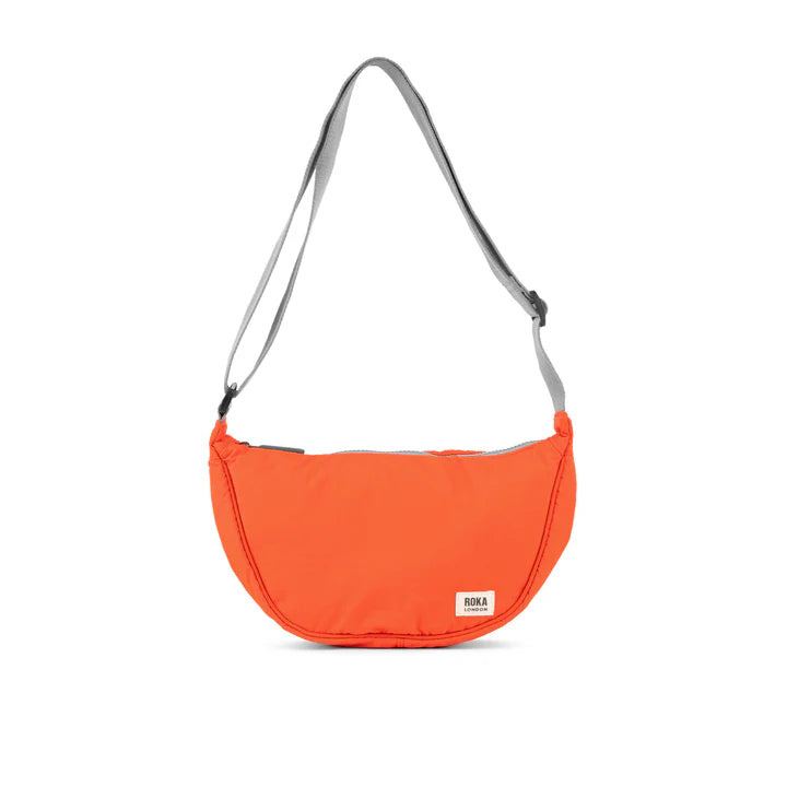 FARRINGDON TASLON TANGERINE RECYCLED NYLON CROSSBODY BAG