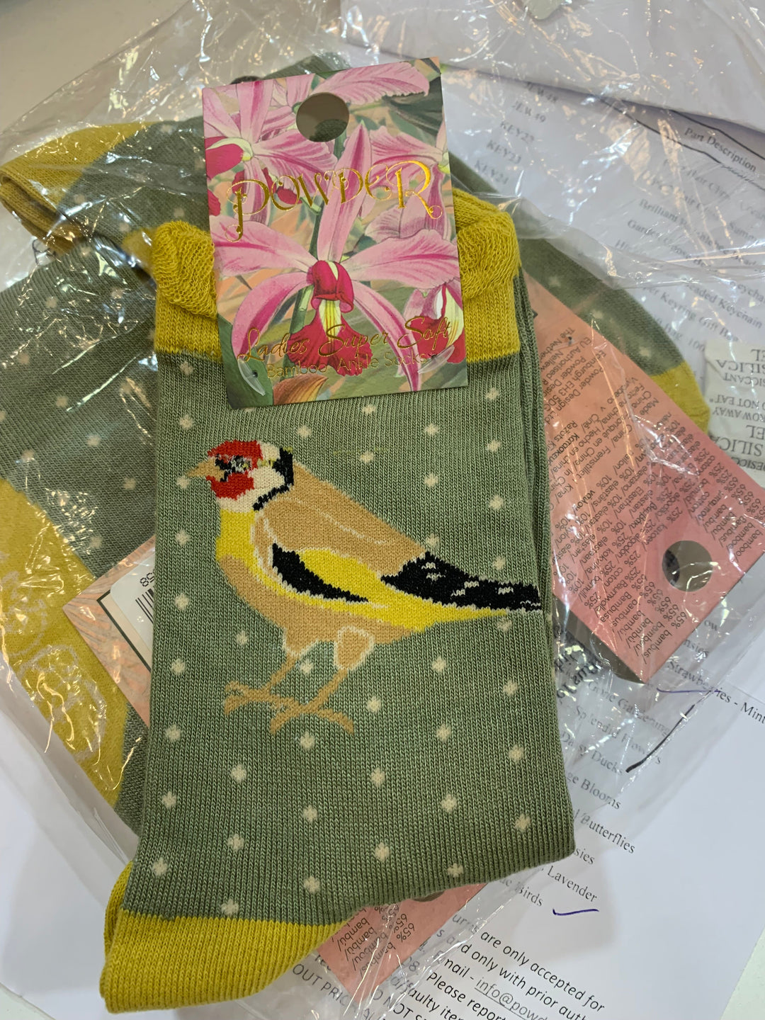 BAMBOO MIX ANKLE SOCKS- GOLDFINCH