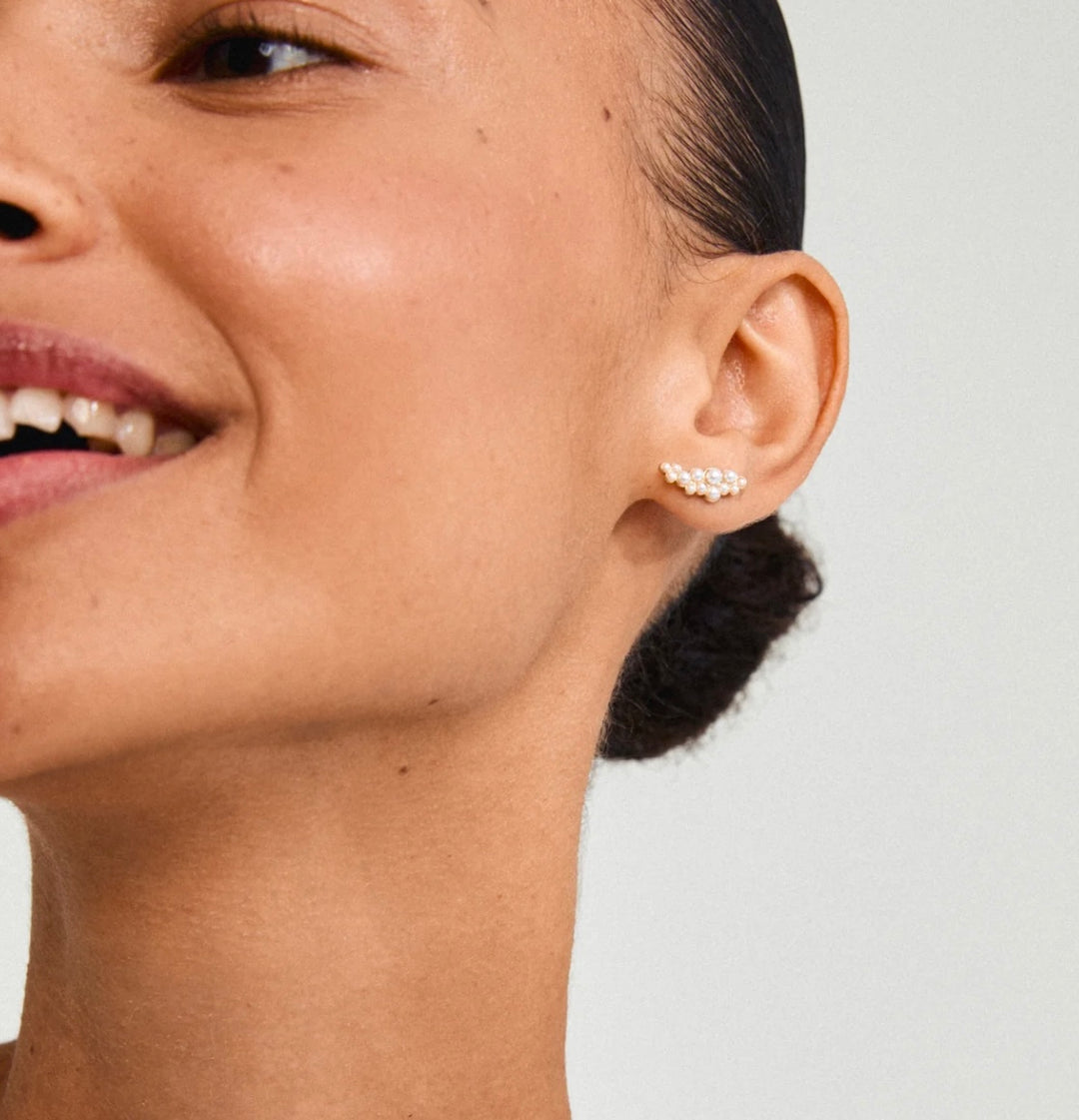 JOVA PEARL EARRINGS GOLD PLATED