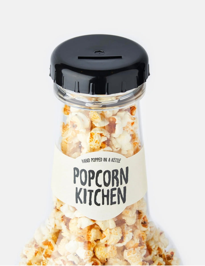 POPCORN KITCHEN SIMPLY SWEET POPCORN GIANT MONEY BOTTLE 550G