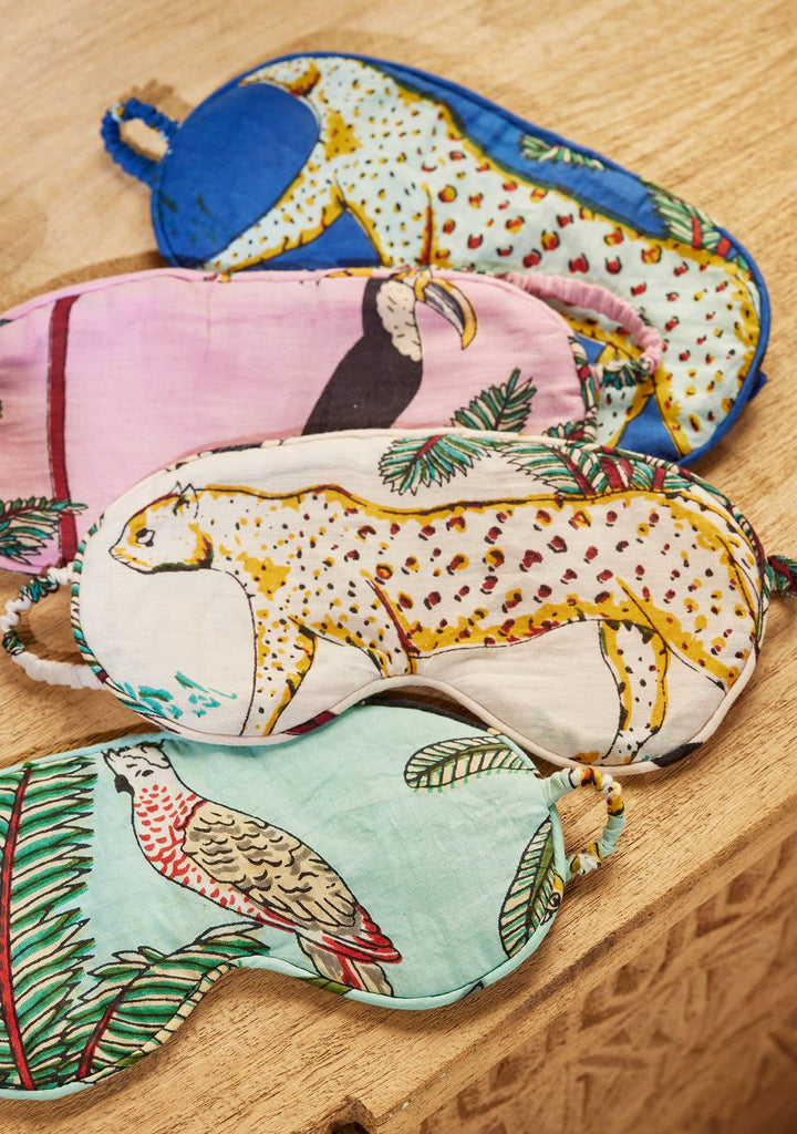 Jungle Print Eye Mask: Pink(PK)
