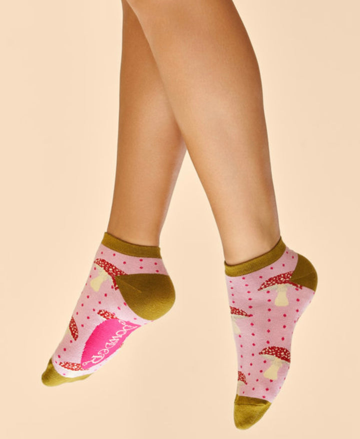 TINY TOADSTOOL TRAINER SOCKS