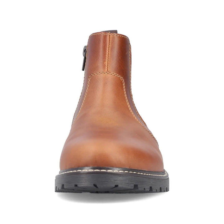 Rieker Men's Brown Leather Chelsea Boots 32052-24