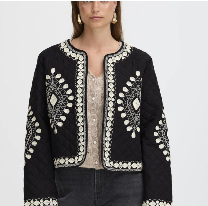 DAMUN JACKET BLACK MIX