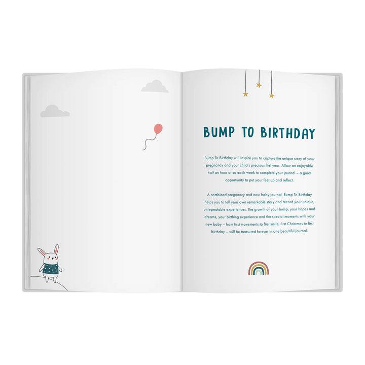 Bump to Birthday Pregnancy Journal | Pregnancy Keepsake
