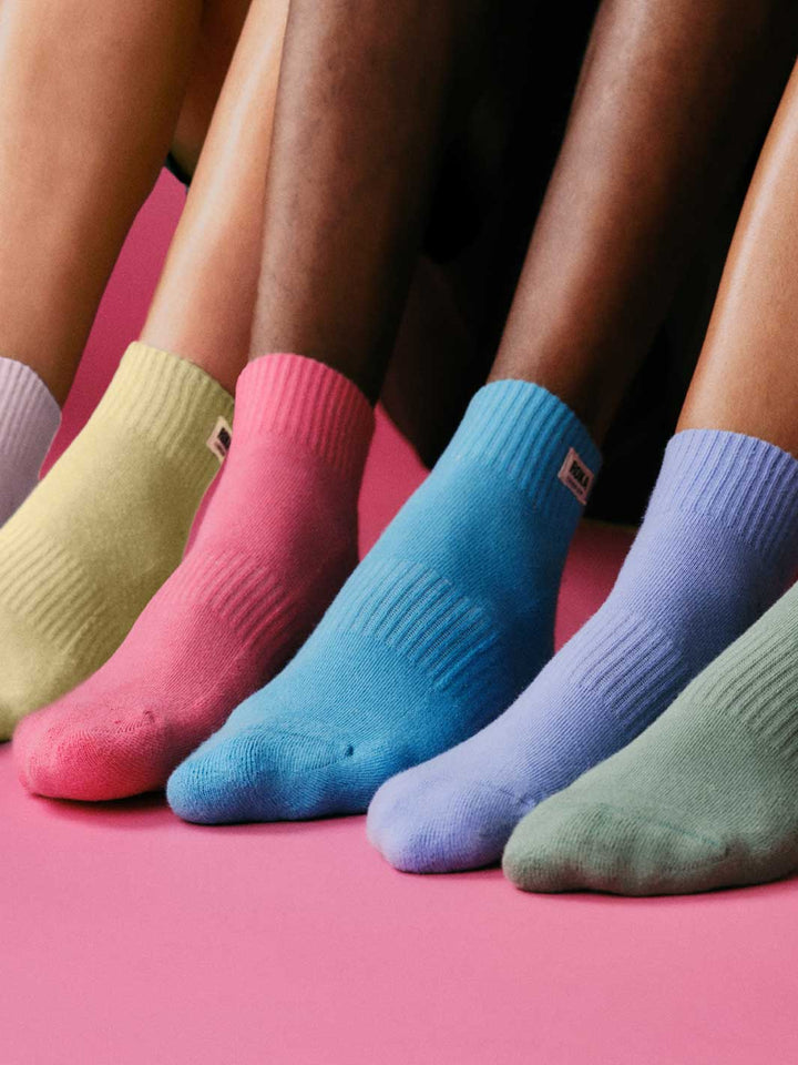 Wembley Ankle Socks for Women in Matcha: UK 3-8 | EU 36-42