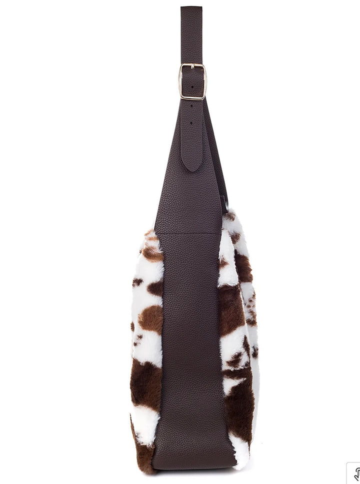 COW PRINT HANDBAG