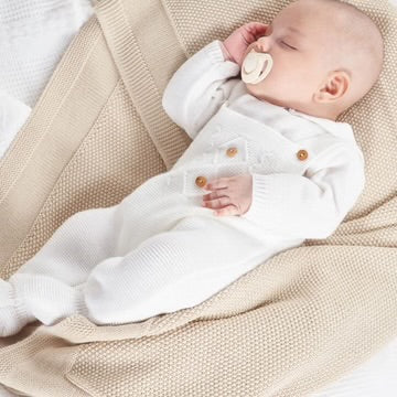 PIQUE COLLAR DUNGAREE SET 0-3 MONTHS