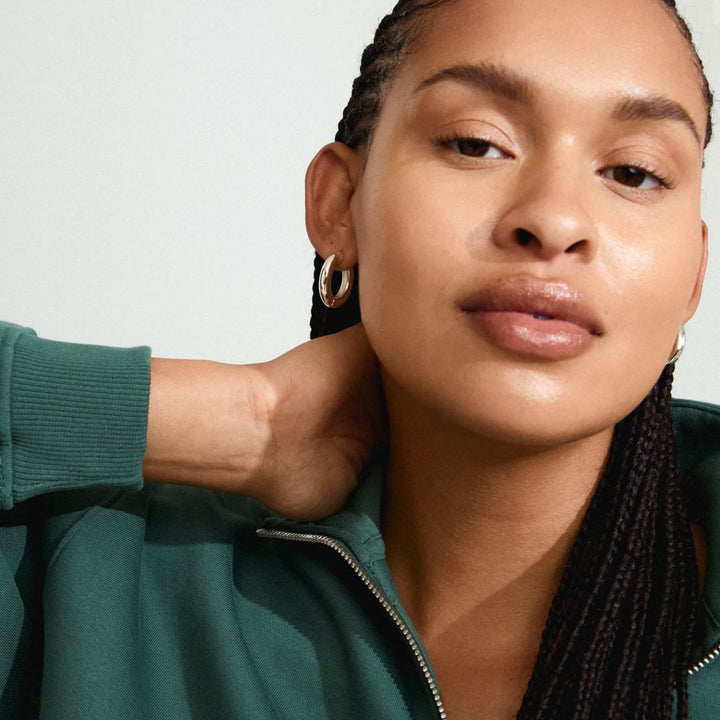 MARLO EARRINGS SILVER PLATED