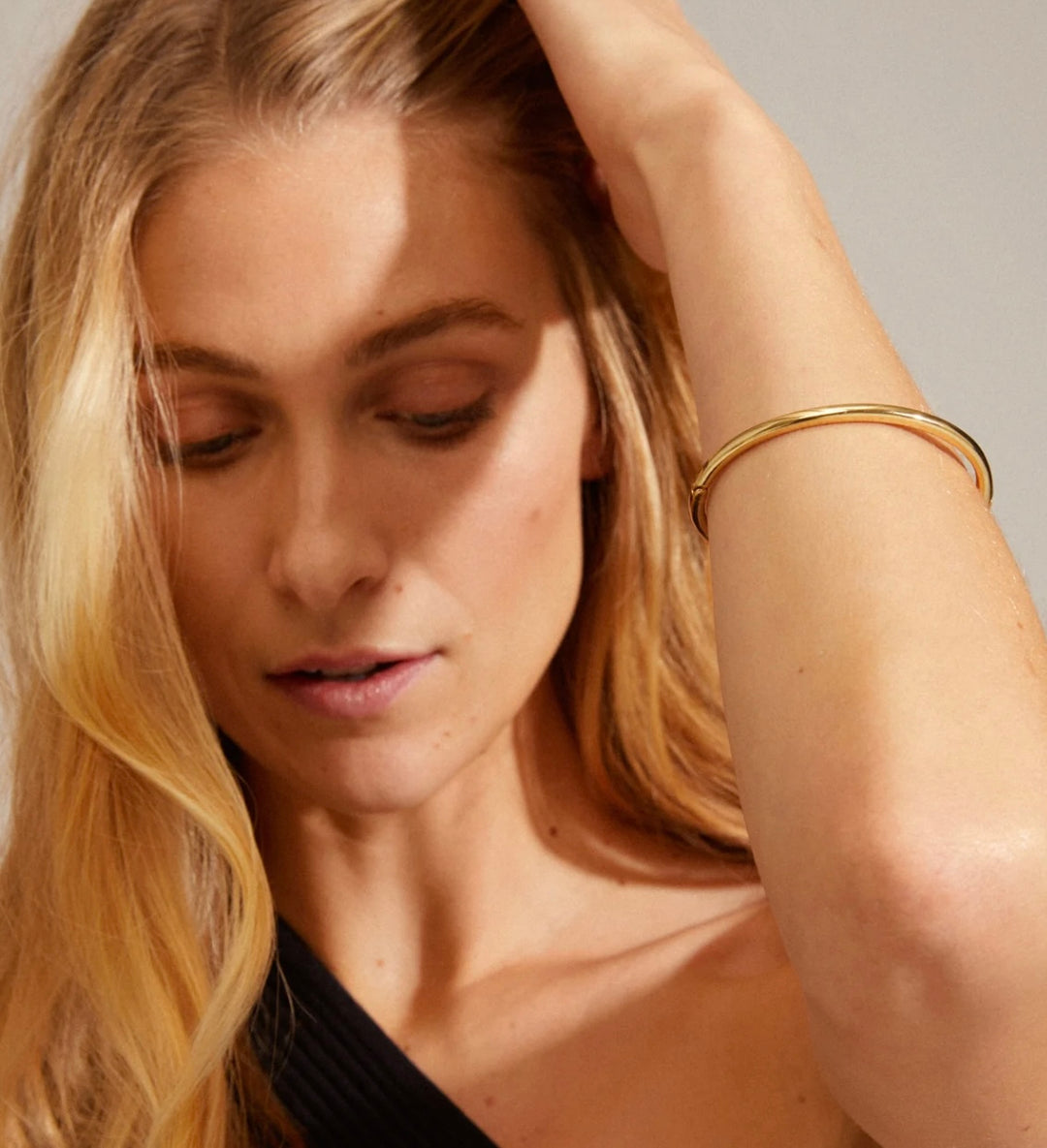 SOPHIA BANGLE BRACELET GOLD PLATED