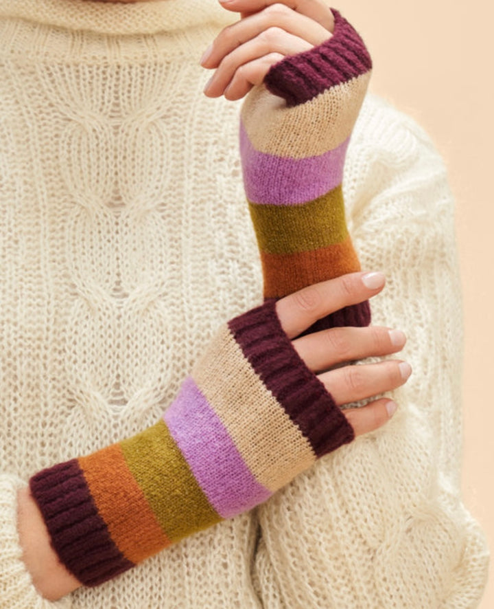 LILIA WRIST WARMERS VINTAGE MIX