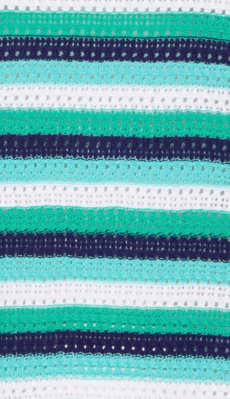 NASKI VNECK VEST VIVID GREEN MIX