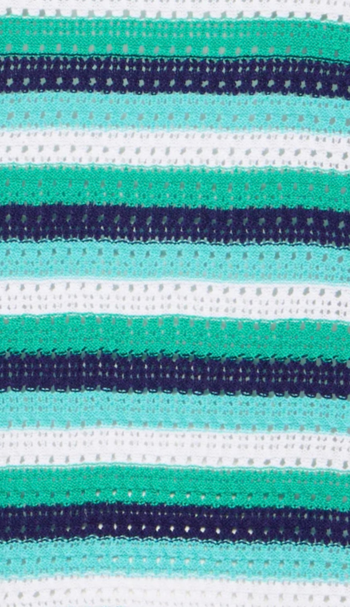 NASKI VNECK VEST VIVID GREEN MIX