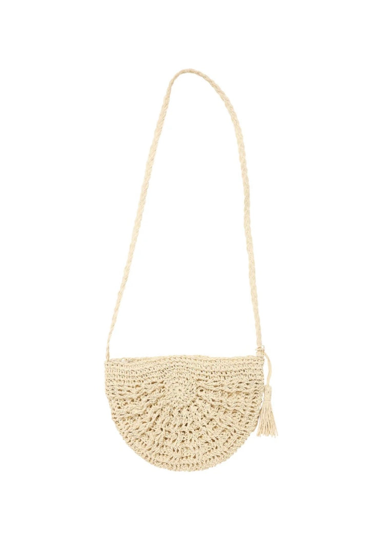 NATURAL STRAW VIGDUS BAG
