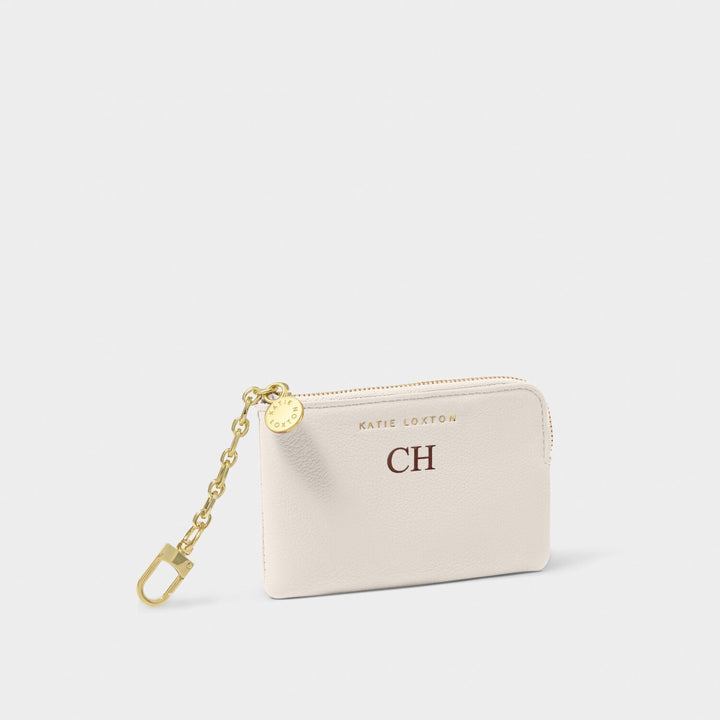 TILLY KEYCHAIN PURSE OFF WHITE 7.5CM