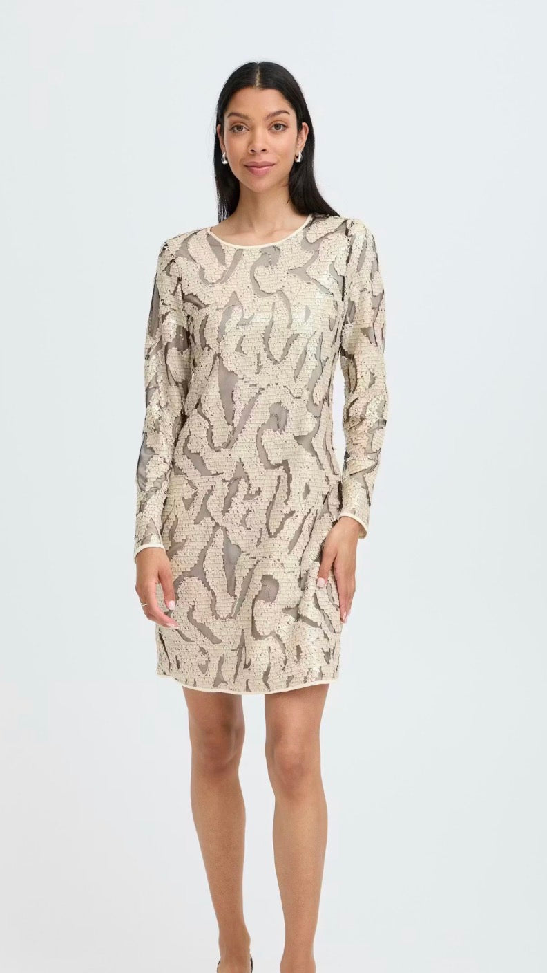 RESE OATMEAL DRESS