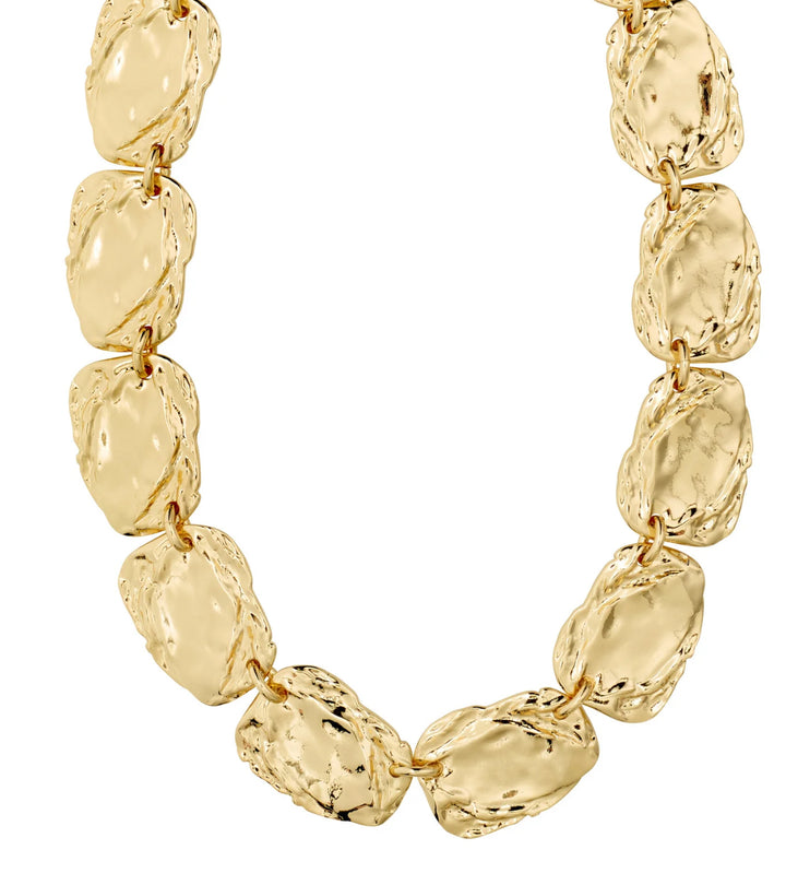 SHIFT NECKLACE GOLD-PLATED