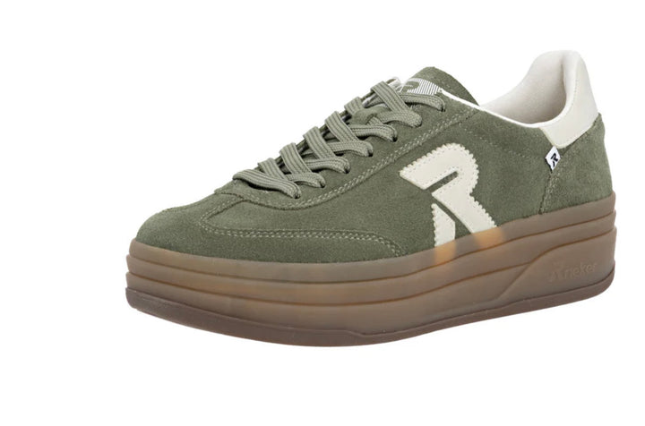 W3700-54 GREEN TRAINERS
