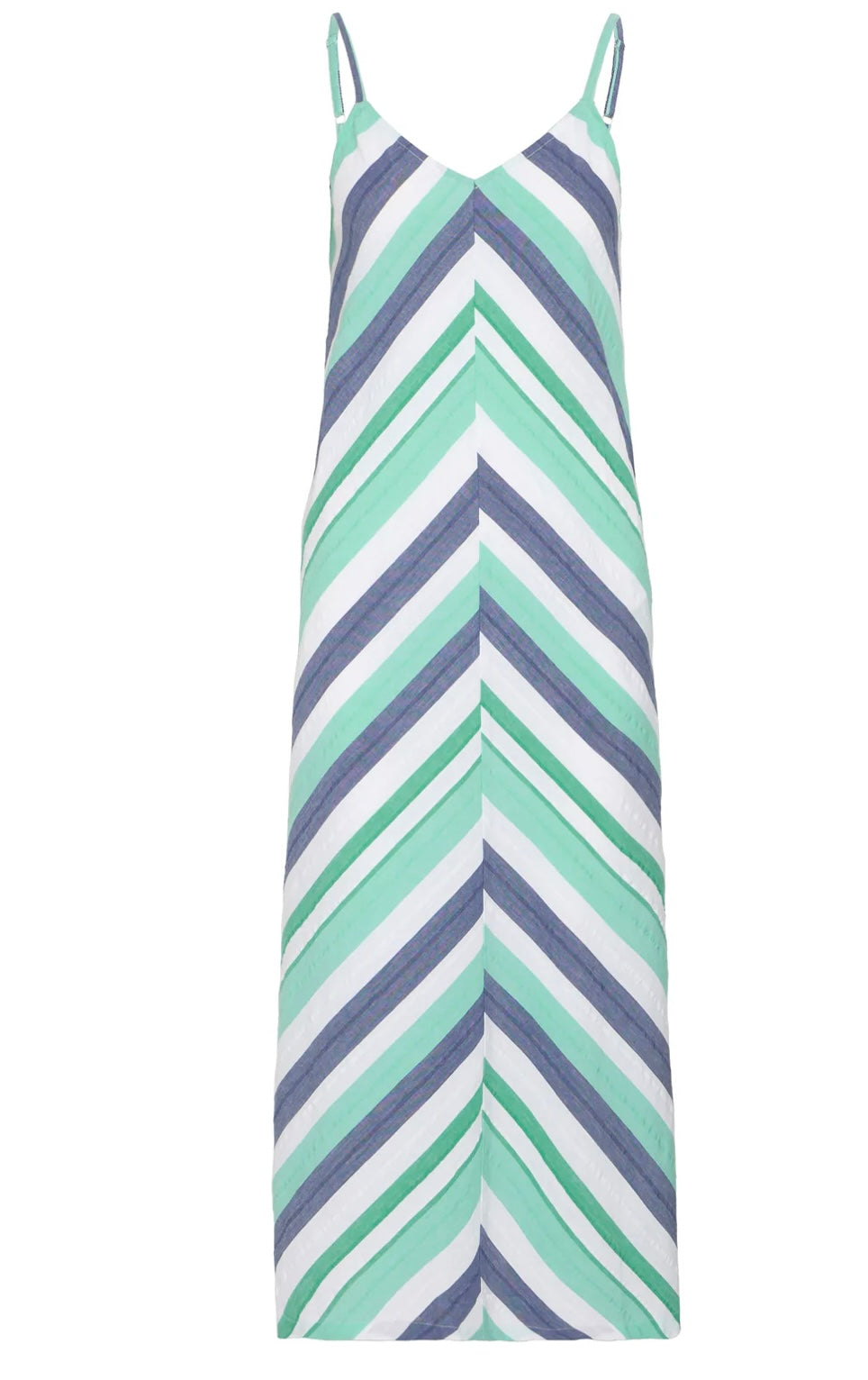 DESMOA DRESS POOL BLUE MIX